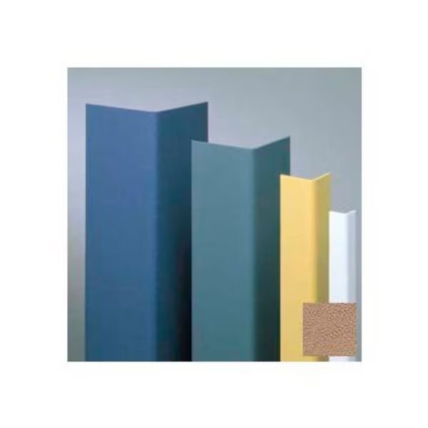 Vinyl Surface Mounted Corner Guard, 90Deg Corner, 3/4